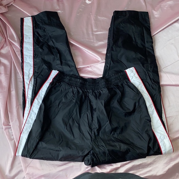 Vintage 90s Olympics Nylon Windbreaker Pants size L - Picture 5 of 8
